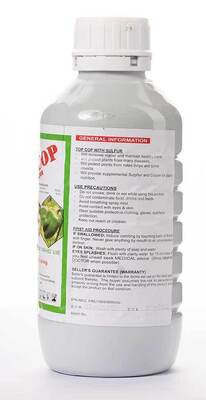 Sulfur 50% + Copper Oxychloride 8.4% Fungicide for Crop Protection