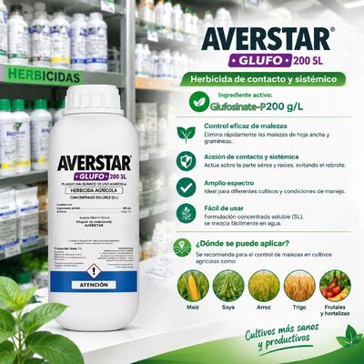 Herbicide Glufosinate-P 200g/L SL Targeted Inter-row Weeding Soybeans, Corn, Cotton