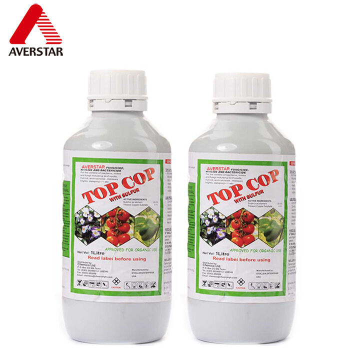 Sulfur 50% + Copper Oxychloride 8.4% Fungicide for Crop Protection