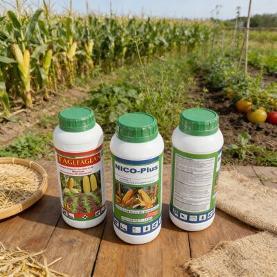 Atrazine 20%.Nicosulfuron 4% OD + Nicosulfuron 5%. Terbuthylazine 28% OD