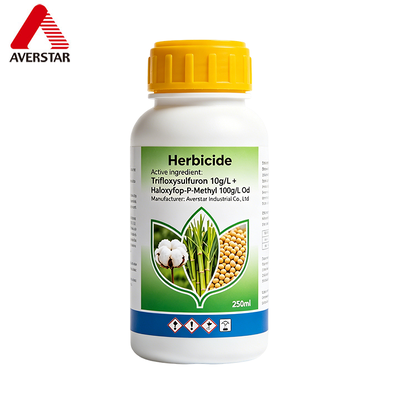 Herbicide Combination Trifloxysulfuron 10g/L + Haloxyfop-P-Methyl 100g/L Od Applicable to Cotton, Sugarcane, Soybean