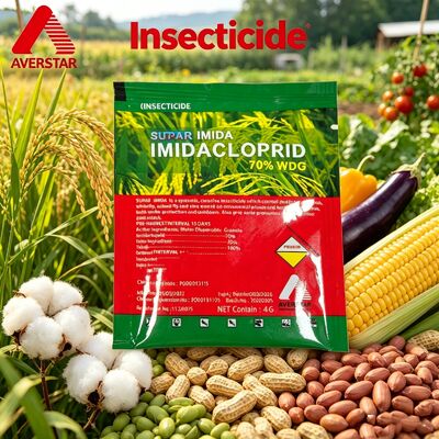 Insecticides  Imidacloprid 70% WDG  Applicable Crops: Rice, Wheat, Corn, Cotton and Peanut