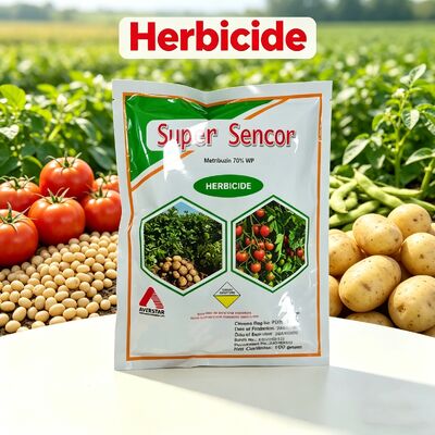 Herbicide Metribuzin 70% WP  Applicable Crops: Soybeans, Potatoes, Tomatoes