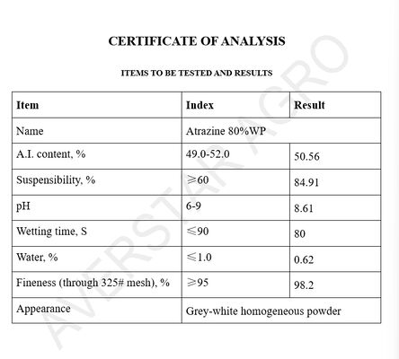 Nicosulfuron 20 gr/Lt + Mestotrione 40 gr/Lt + Atrazine 202 gr/Lt （302 gr/Lt OD）herbicid e