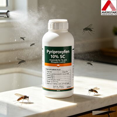 For fly and larva safe to poultry Pyriproxyfen 20% WDG 0.5% GR 10% SC 97% Tech