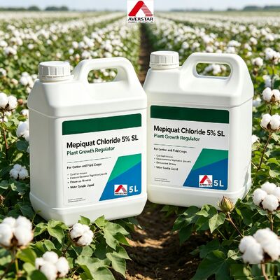 Highly Effective Mepiquat Chloride 5% SL for Plant Growth Regulation Cotton