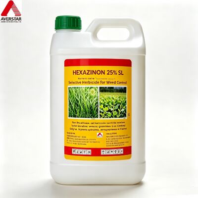 Hexazinone 25% SL 75% WDG 98% Tech a systemic and residual triazine herbicide