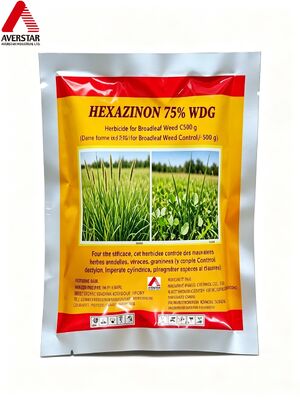 Hexazinone 25% SL 75% WDG 98% Tech a systemic and residual triazine herbicide