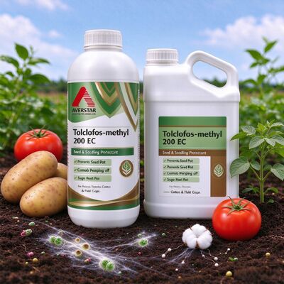 Tolclofos-methyl 20% EC is a Broad-spectrum systemic organophosphorus fun gicid, primarily used for controlling soil-borne diseases, with a focus on preventive and protective effects