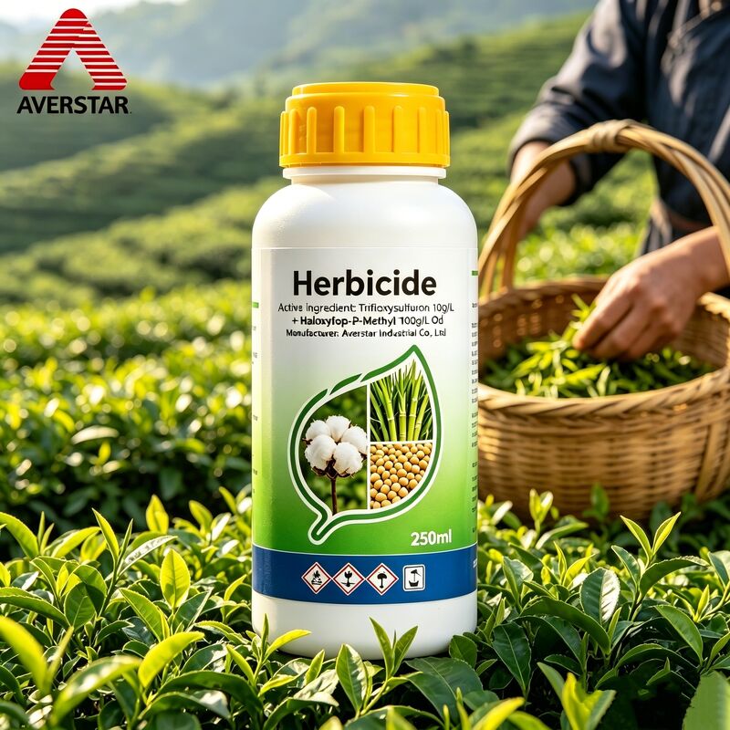 Herbicide Combination Trifloxysulfuron 10g/L + Haloxyfop-P-Methyl 100g/L Od Applicable to Cotton, Sugarcane, Soybean