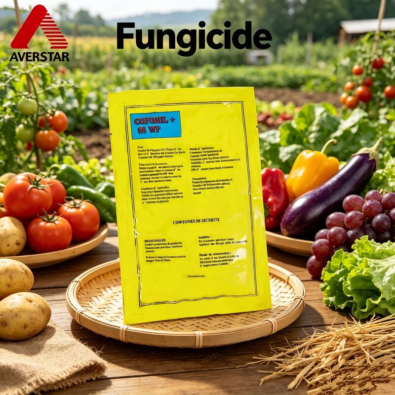 Fungicides  6% Metalaxyl-M+60% Copper Oxide 66 WP Applicable to Fruit Trees, Vegetables and Solanaceous Crops.