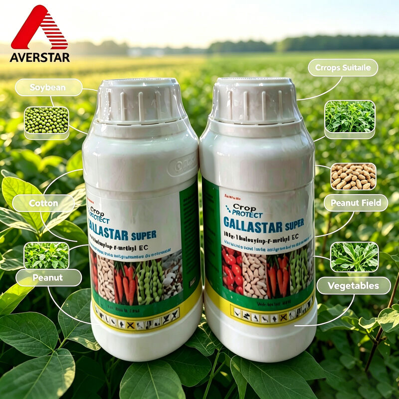 Fluazifop-P-butyl 108g/L EC Selective Grass Herbicide for Broadleaf Crops with ACCase Inhibitor Action
