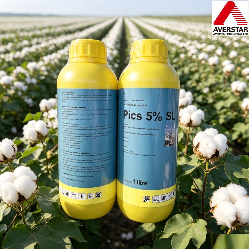 Highly Effective Mepiquat Chloride 5% SL for Plant Growth Regulation Cotton